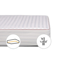 Mattress pad MirSon DeLuxe Bamboo 691 140x200 cm (2200000141941)
