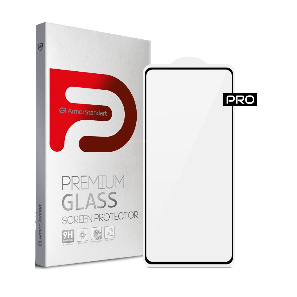 Скло захисне Armorstandart Pro Realme C31/C35 Black (ARM61475) Скло захисне Armorstandart Pro Realme C31/C35 Black (ARM61475)