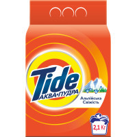Detergent Tide Aqua-Powder Alpine freshness 2.1 kg (8006540534304)