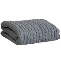 Plaid Provence Exclusive Nature 140x180 Light gray (4823093440333)