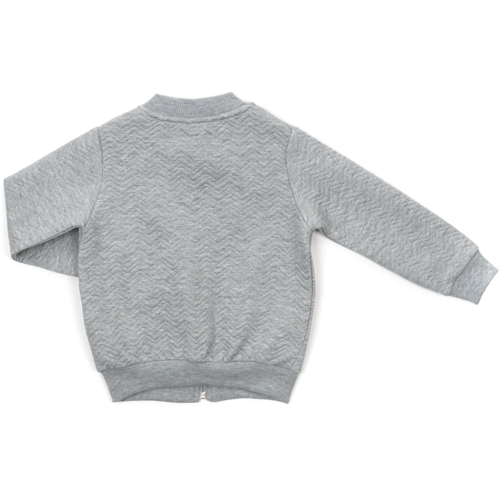 Кофта дитяча Breeze на блискавці (18292-104B-gray)