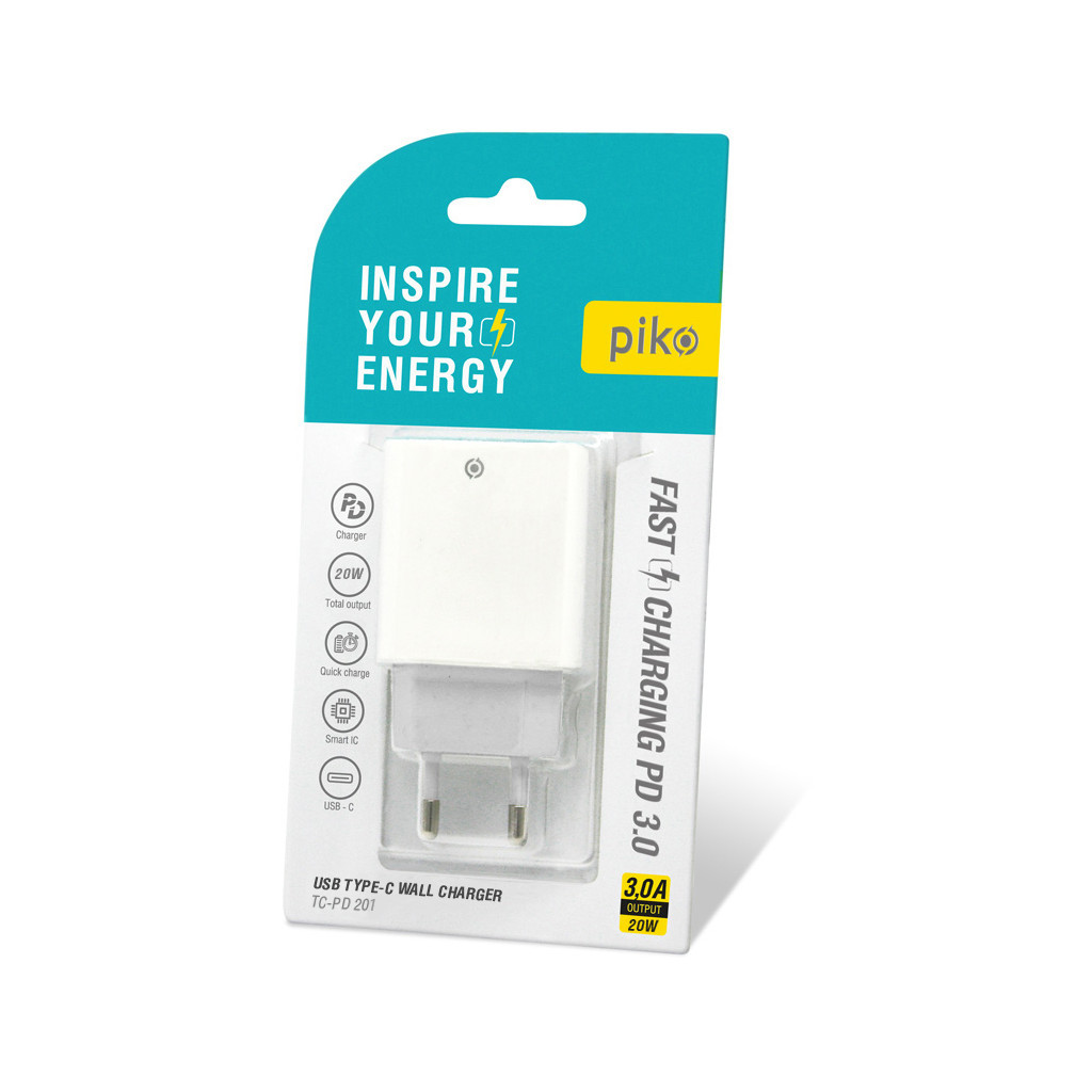 Зарядний пристрій Piko TC-PD201 (1283126521447) Зарядний пристрій Piko TC-PD201 (1283126521447)