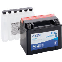 Car battery EXIDE AGM 10Ah (+/-) (150EN) (ETX12-BS)