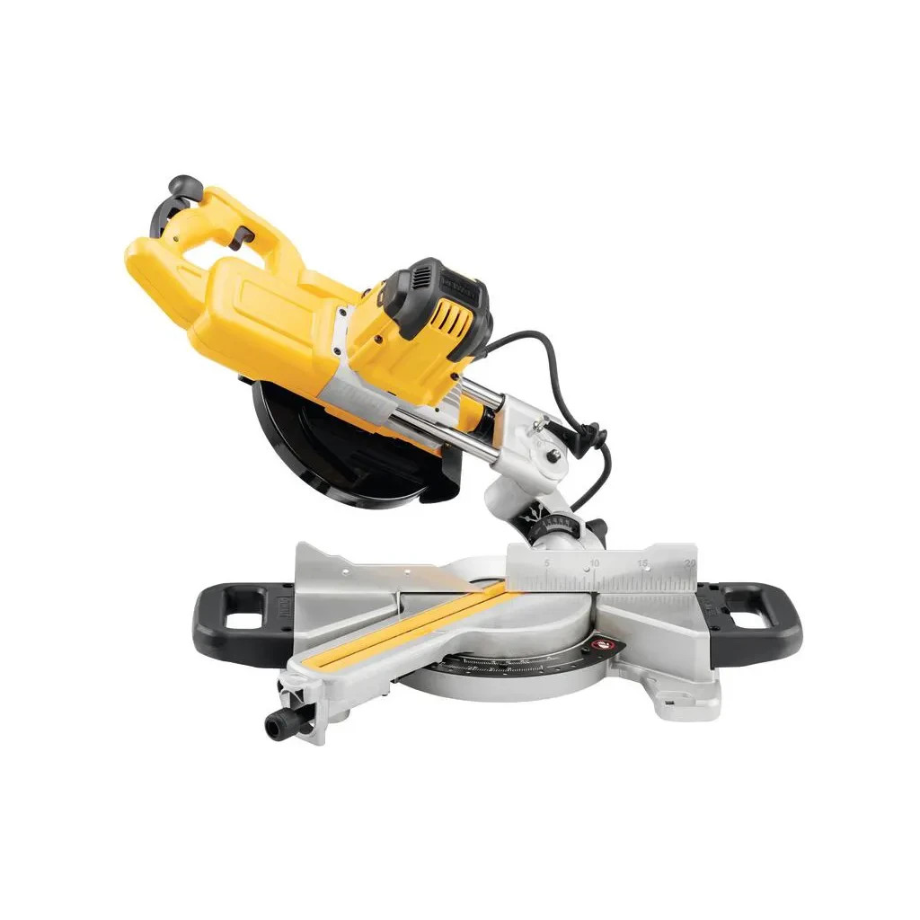 Торцювальна пила DeWALT 1400 Вт, диск 216х30 мм, 4500 об/хв, XPS, вага 11.5 кг (DWS774) Торцювальна пила DeWALT 1400 Вт, диск 216х30 мм, 4500 об/хв, XPS, вага 11.5 кг (DWS774)