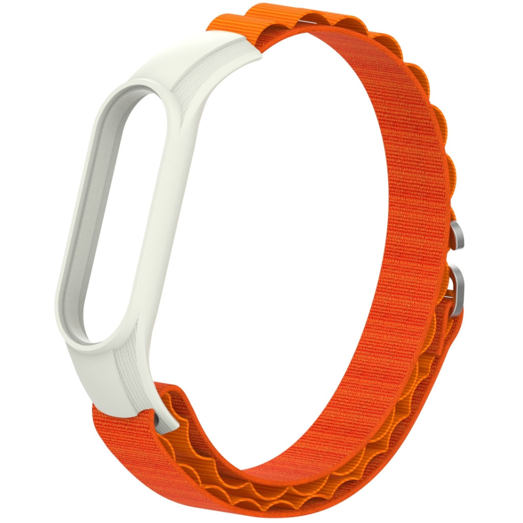 Ремінець до фітнес браслета Armorstandart AlpinaStyle Band для Xiaomi Mi Band 7/6/5/4 Orange (ARM64989)