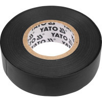 Ізоляційна стрічка Yato YT-8165 19мм х 20м чорна (YT-8165)