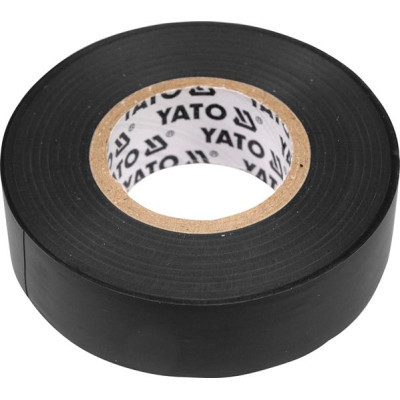 Ізоляційна стрічка Yato YT-8165 19мм х 20м чорна (YT-8165)