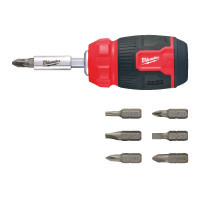 Milwaukee screwdriver set with interchangeable bits 8 in 1 (4932492807)