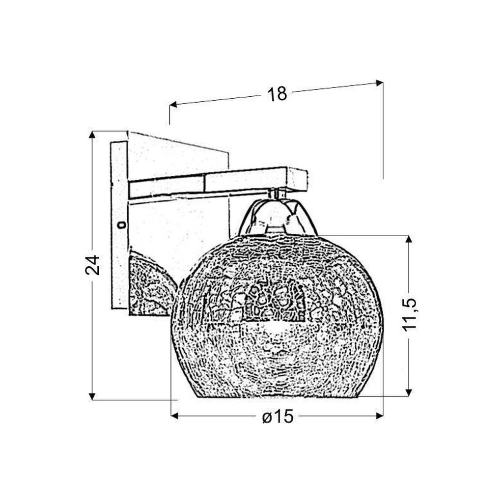 Бра Candellux 21-22240 CROMINA (21-22240)