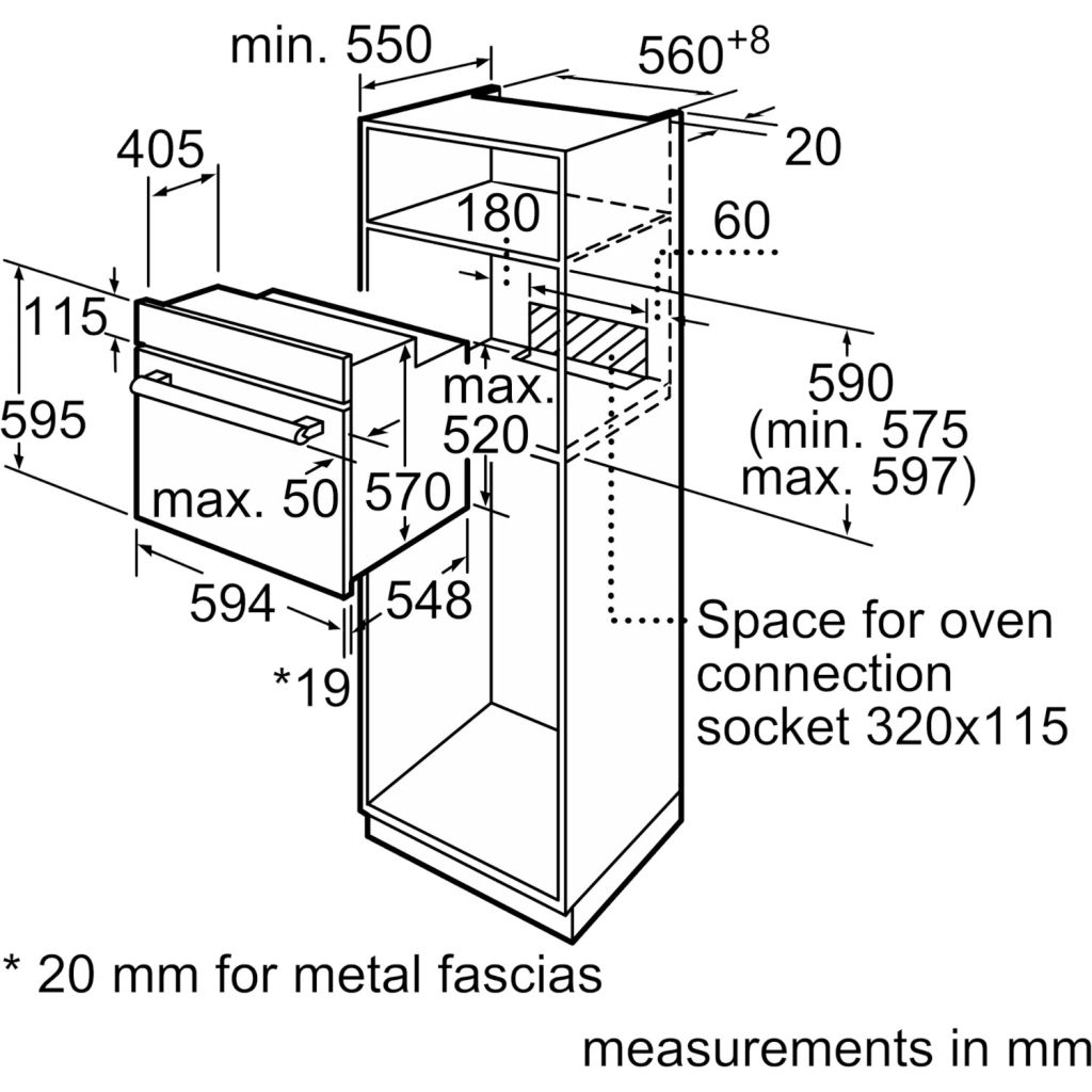 Духова шафа Bosch HBJ558YB3Q