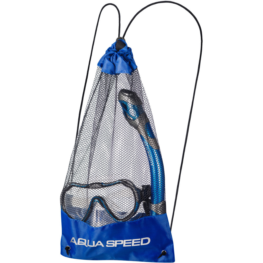 Набір для плавання Aqua Speed Java + Elba 8205 614-11 синій Уні OSFM (5908217682055)