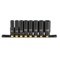 Набір торцевих головок DeWALT ударних, 1/2", 8 шт. (DWMT86090-0)