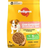 Dry dog food Pedigree for puppies of small breeds with poultry and vegetables 7 kg (5998749145210)