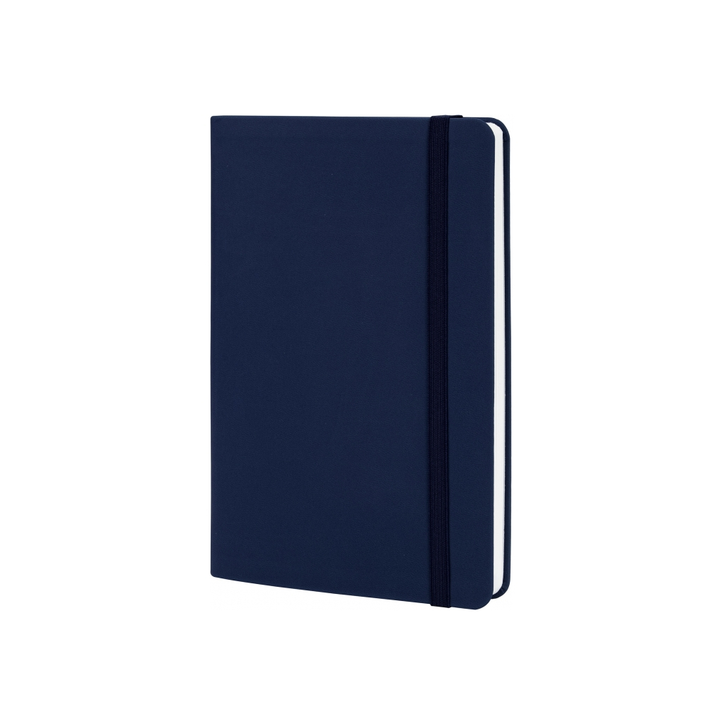 Книга записна Optima А5 VIVELLA, м’яка обкладинка, гумка, білий блок лінія, темно-синій (O27104-24) Книга записна Optima А5 VIVELLA, м’яка обкладинка, гумка, білий блок лінія, темно-синій (O27104-24)