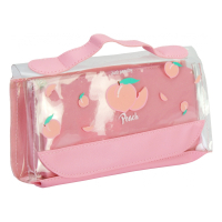 Pencil case Cool For School Handbag 2 in 1 2 compartments Pink (CF87210)