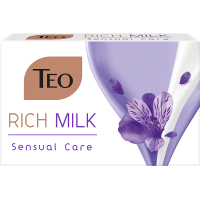 Solid soap Teo Beauty Rich Milk Sensual Care 90 g (3800024047374)