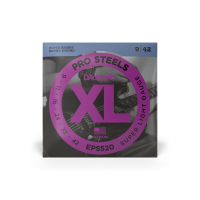 D'Addario XL ProSteels Super Light Guitar Strings (9-42) (EPS520)