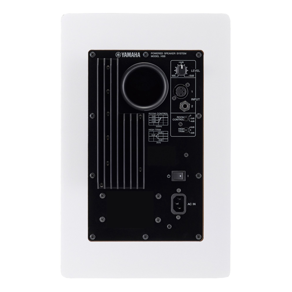 Студійний монітор Yamaha HS8 White