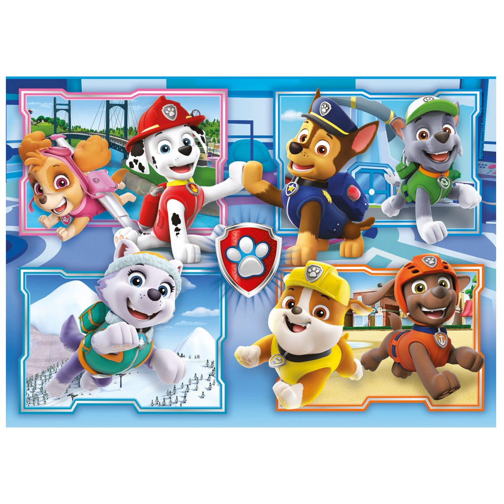 Пазл Clementoni 2 в 1 Paw Patrol, 2 по 60 елементів (21617) Пазл Clementoni 2 в 1 Paw Patrol, 2 по 60 елементів (21617)