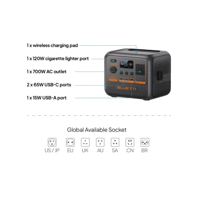 Зарядна станція BLUETTI AC50P 700W 504Wh (AC50P)