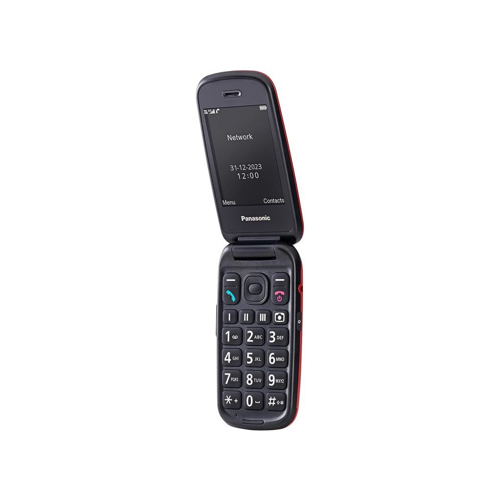 Мобільний телефон Panasonic KX-TU550 Red (KX-TU550EXR)