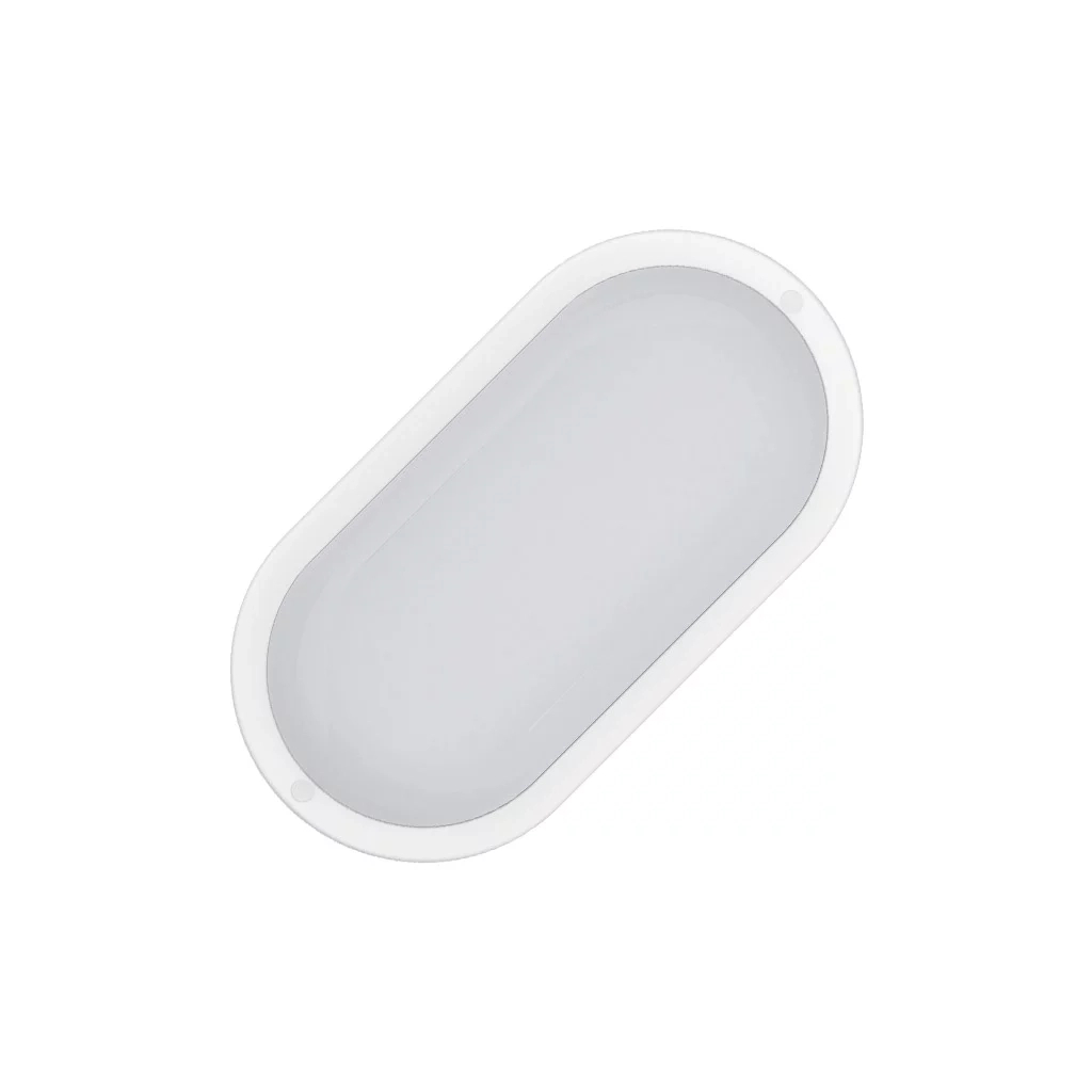 Світильник ELM OVAL-8 6500 IP54 біл. ELM (26-0024)