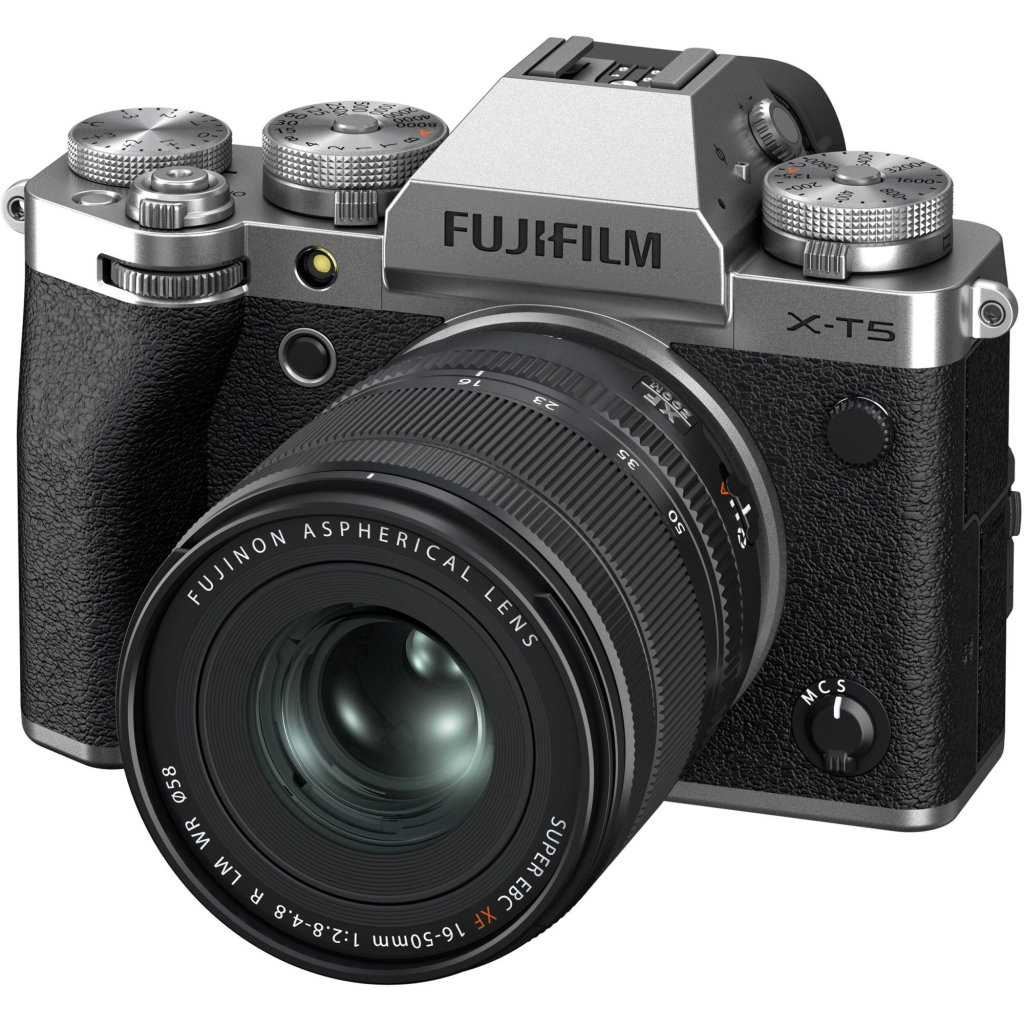 Цифровий фотоапарат Fujifilm X-T5 + XF16-50 mmF2.8-4.8 R LM WR Kit Silver (16842565)