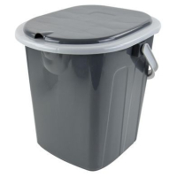 Відро-туалет Bo-Camp Portable Toilet Square 20 Liters Grey (5502820) (DAS303293)