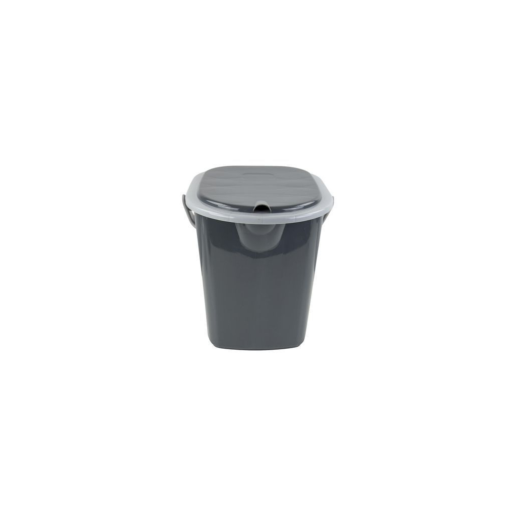 Відро-туалет Bo-Camp Portable Toilet Square 20 Liters Grey (5502820) (DAS303293)