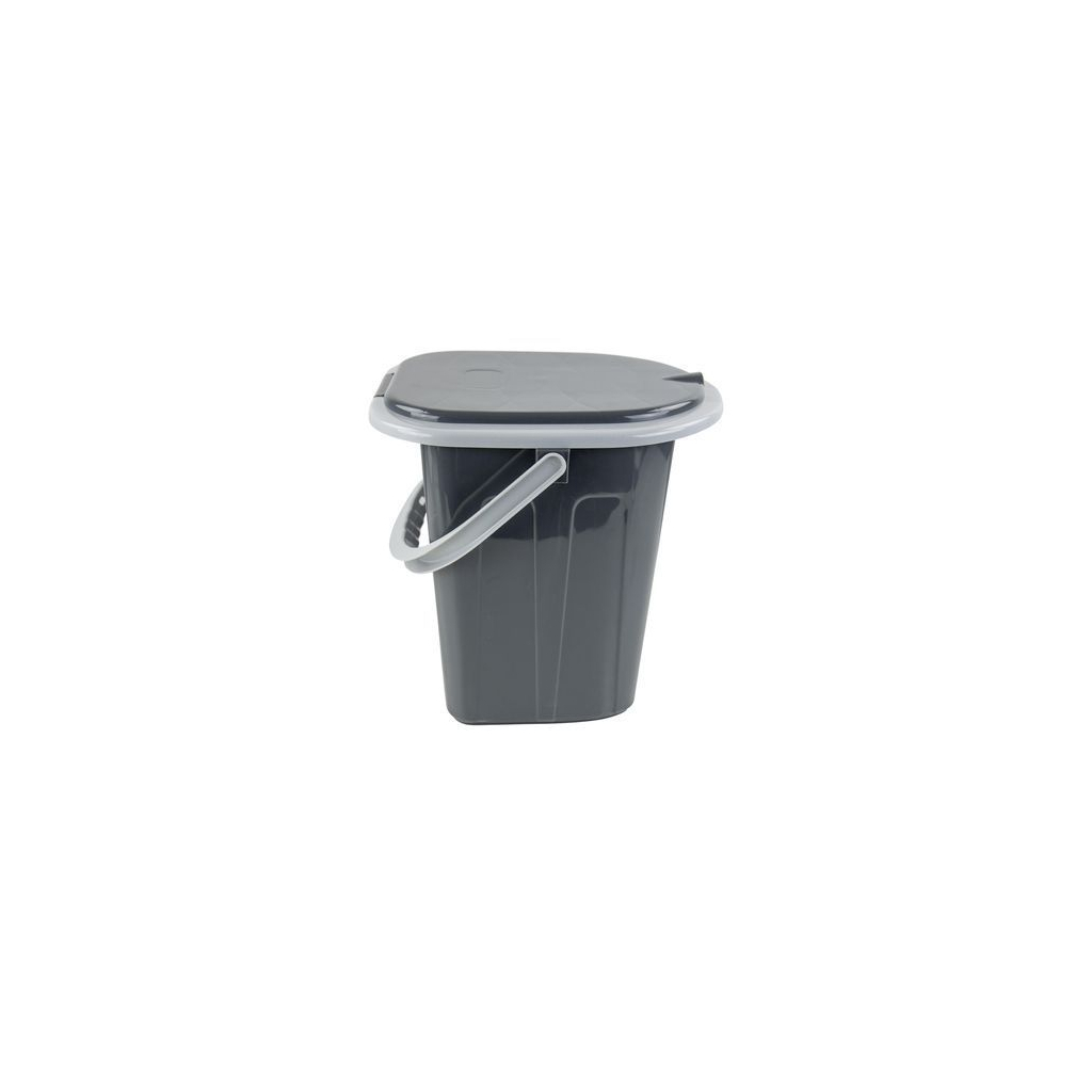 Відро-туалет Bo-Camp Portable Toilet Square 20 Liters Grey (5502820) (DAS303293)