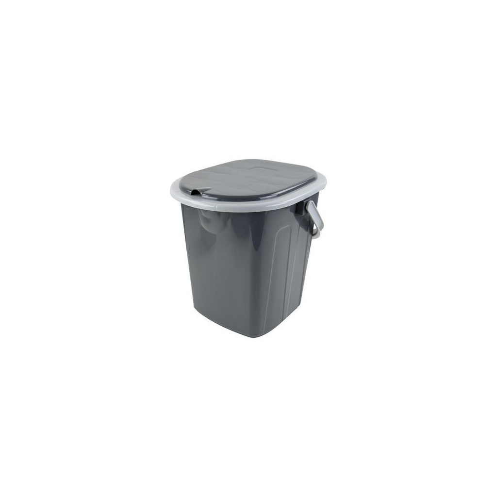 Відро-туалет Bo-Camp Portable Toilet Square 20 Liters Grey (5502820) (DAS303293)