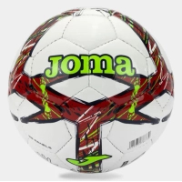 М'яч футбольний Joma Dal III (401412.206) Уні 4 Біло-червоно-салатовий (8445954786730)