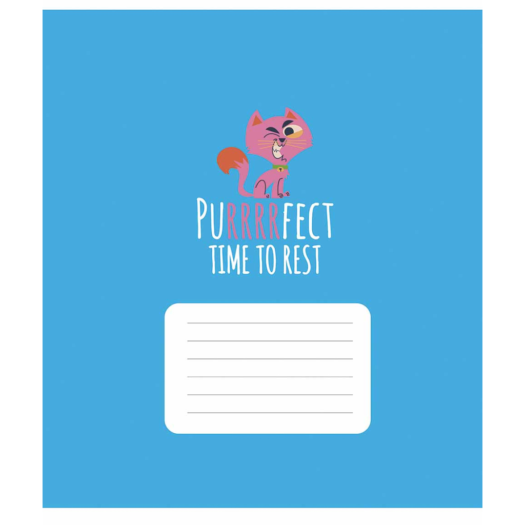 Зошит Школярик Purrrfect cats 24 аркуша лінія (024-3562L) Зошит Школярик Purrrfect cats 24 аркуша лінія (024-3562L)