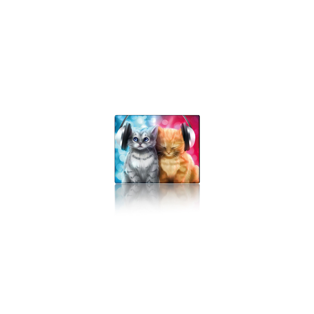 Килимок для мишки Voltronic Cats in headphones (YT-CAT31)