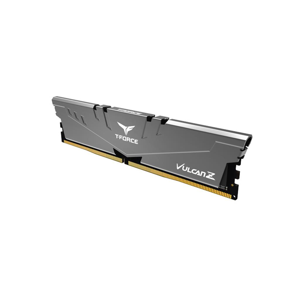 Модуль пам'яті для комп'ютера DDR4 16GB (2x8GB) 3200 MHz T-Force Vulcan Z Gray Team (TLZGD416G3200HC16FDC01)