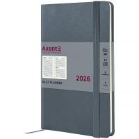 Тижневик Axent датований 2026 Partner Strong, 145х210, сірий (8819-26-62-A)