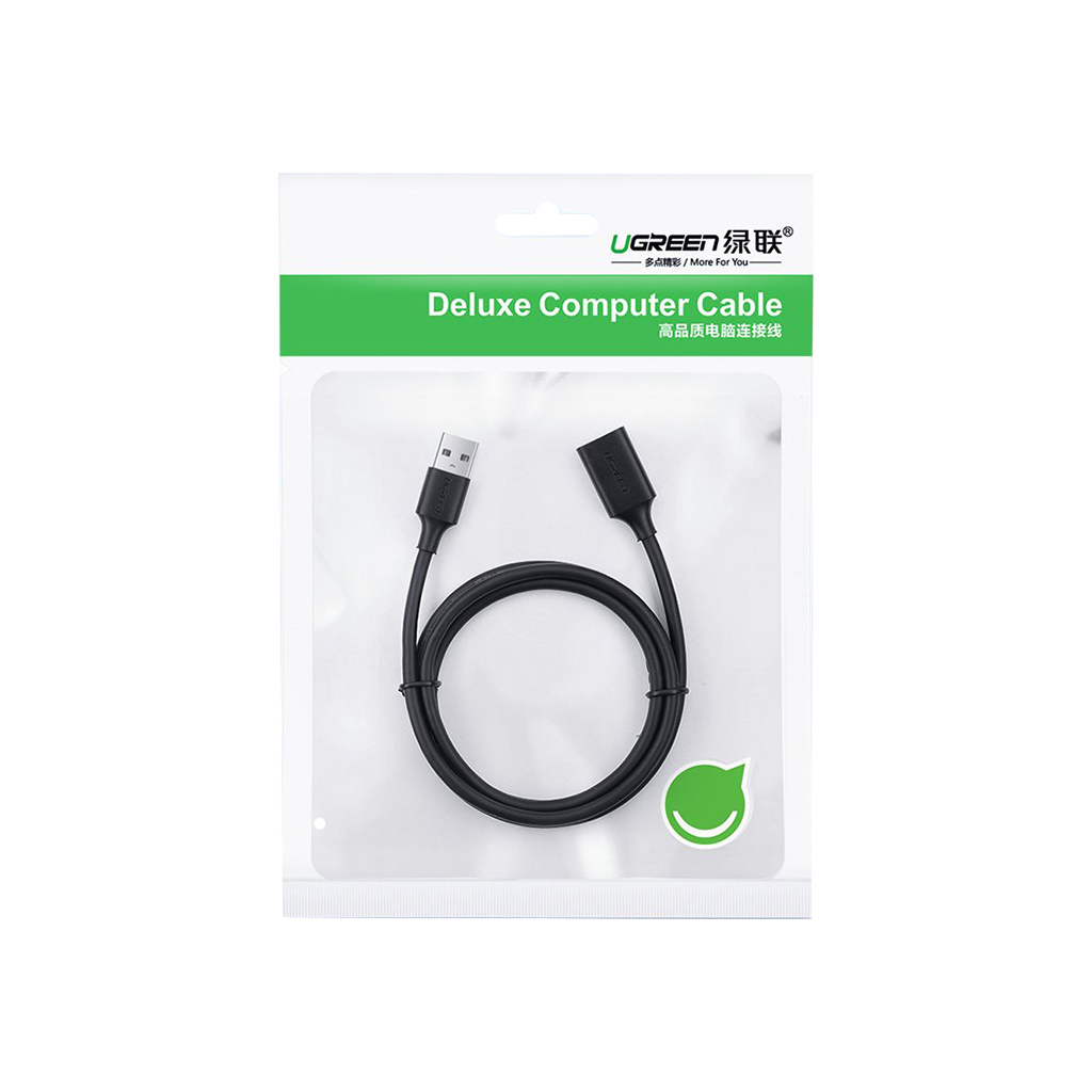 Дата кабель USB 3.0 AM/AF 0.5m US129 black UGREEN (30125) Дата кабель USB 3.0 AM/AF 0.5m US129 black UGREEN (30125)