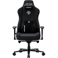 Крісло ігрове AndaSeat Novis Plus Fabric XL Black (AD23YC-XL-01-B-F-B04)