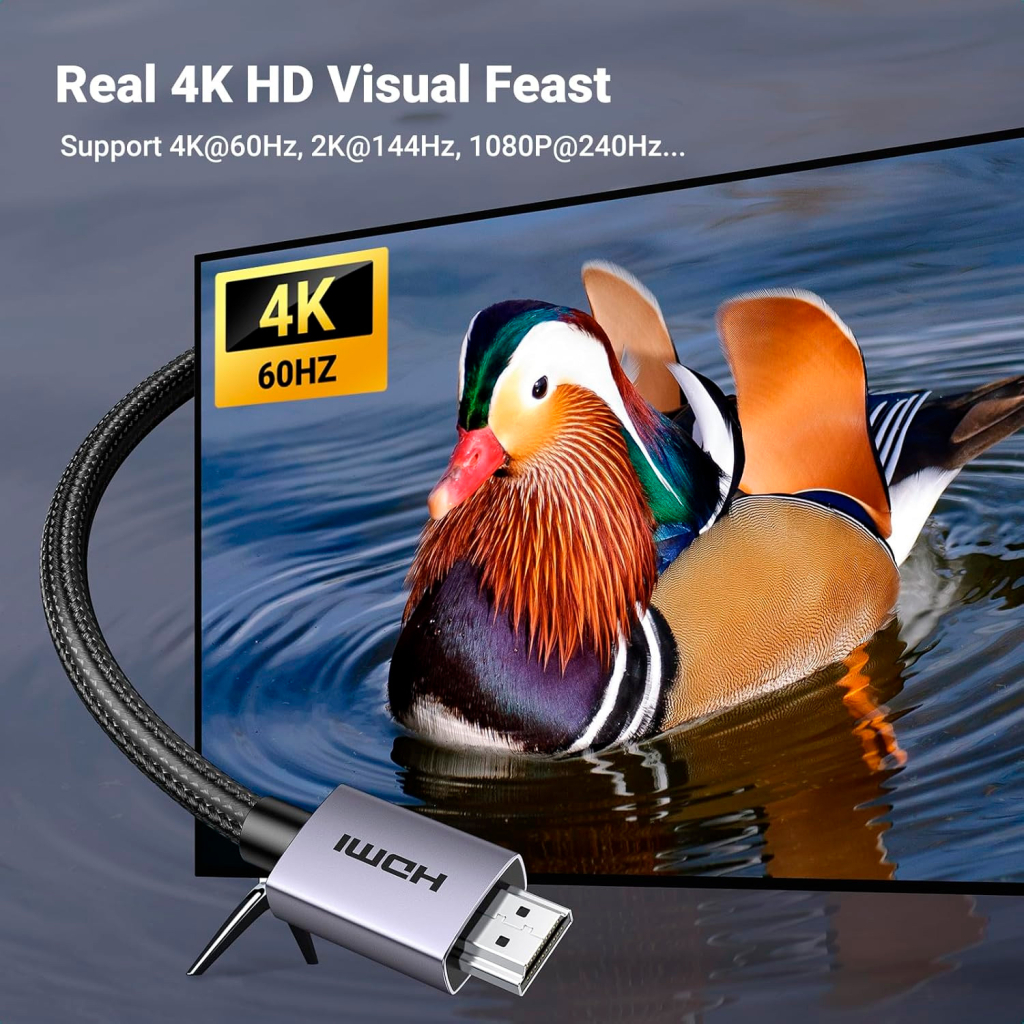 Кабель мультимедійний HDMI M to HDMI M 1.0m V2.0 4K60Hz HD153 black Ugreen (25297) Кабель мультимедійний HDMI M to HDMI M 1.0m V2.0 4K60Hz HD153 black Ugreen (25297)