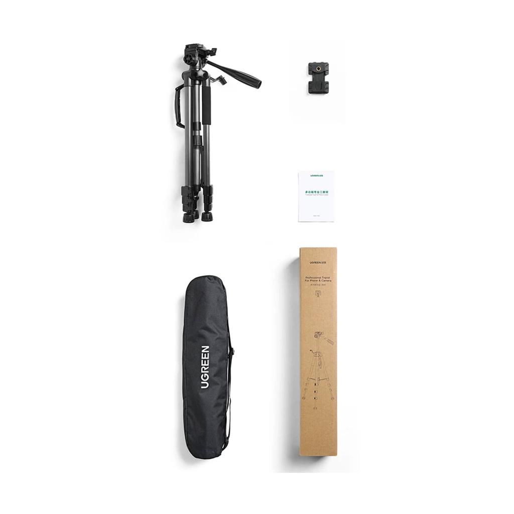 Штатив UGREEN LP661 Professional Tripod for Phone & Camera (15187)