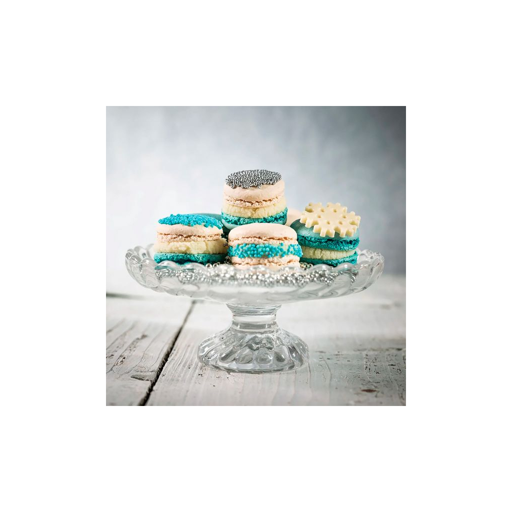 Кондитерський килимок Silikomart для макаронс 30x40х1,5 мм на 24 шт (MAC01/C)