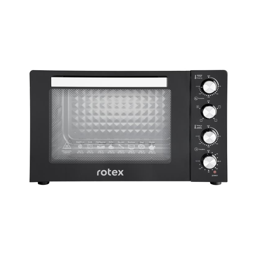 Електропіч Rotex ROT455-B2G EUROSTANDART