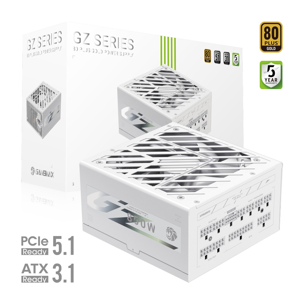Блок живлення Gamemax 850W (GZ 850G WH)