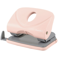 Punch Axent Welle-2 with plastic top, 20 sheets, Pastelini, pink (3820-10-A)