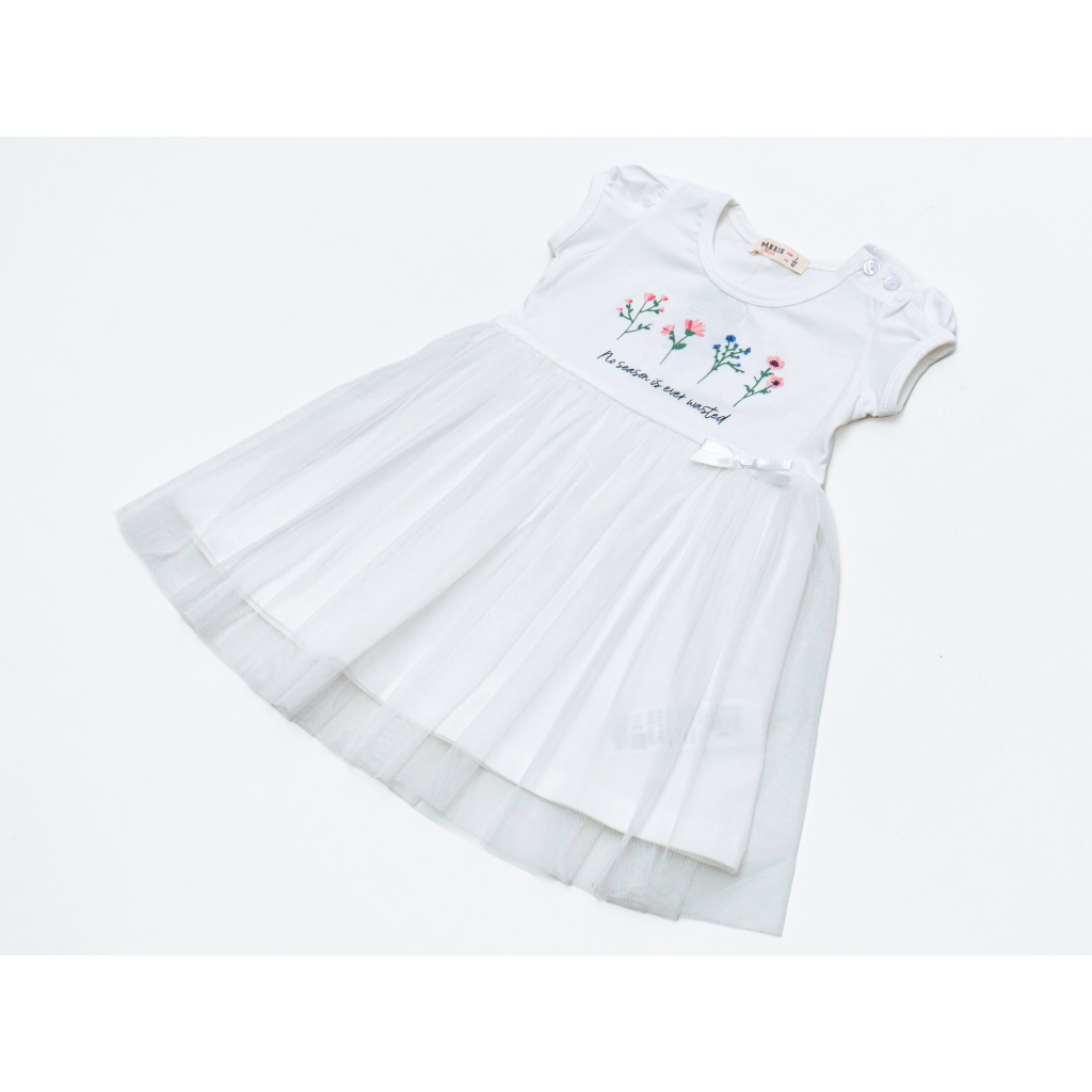 Плаття дитяче Breeze з квіточками (21624-104G-cream) Плаття дитяче Breeze з квіточками (21624-104G-cream)