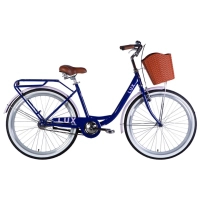 Велосипед Dorozhnik 26" LUX Velosteel рама-17" ST 2025 бузковий (OPS-D-26-268)