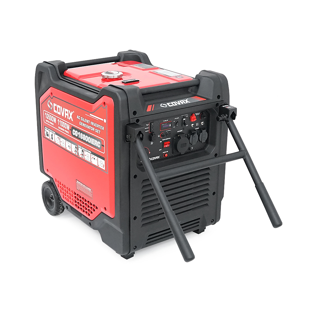 Генератор COVAX інверторний CG16800iERC, 10.5kW, 220V, 50Hz, 194FPD, електростартер, 32L (CG16800iERC)