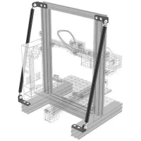 Запчастина для 3D-принтера Creality Supporting Pull Rod Kit (4001060001)