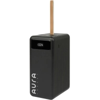 Батарея універсальна AURA NRG-P120 120000mAh 22.5W Black (PBANRG-P120B)