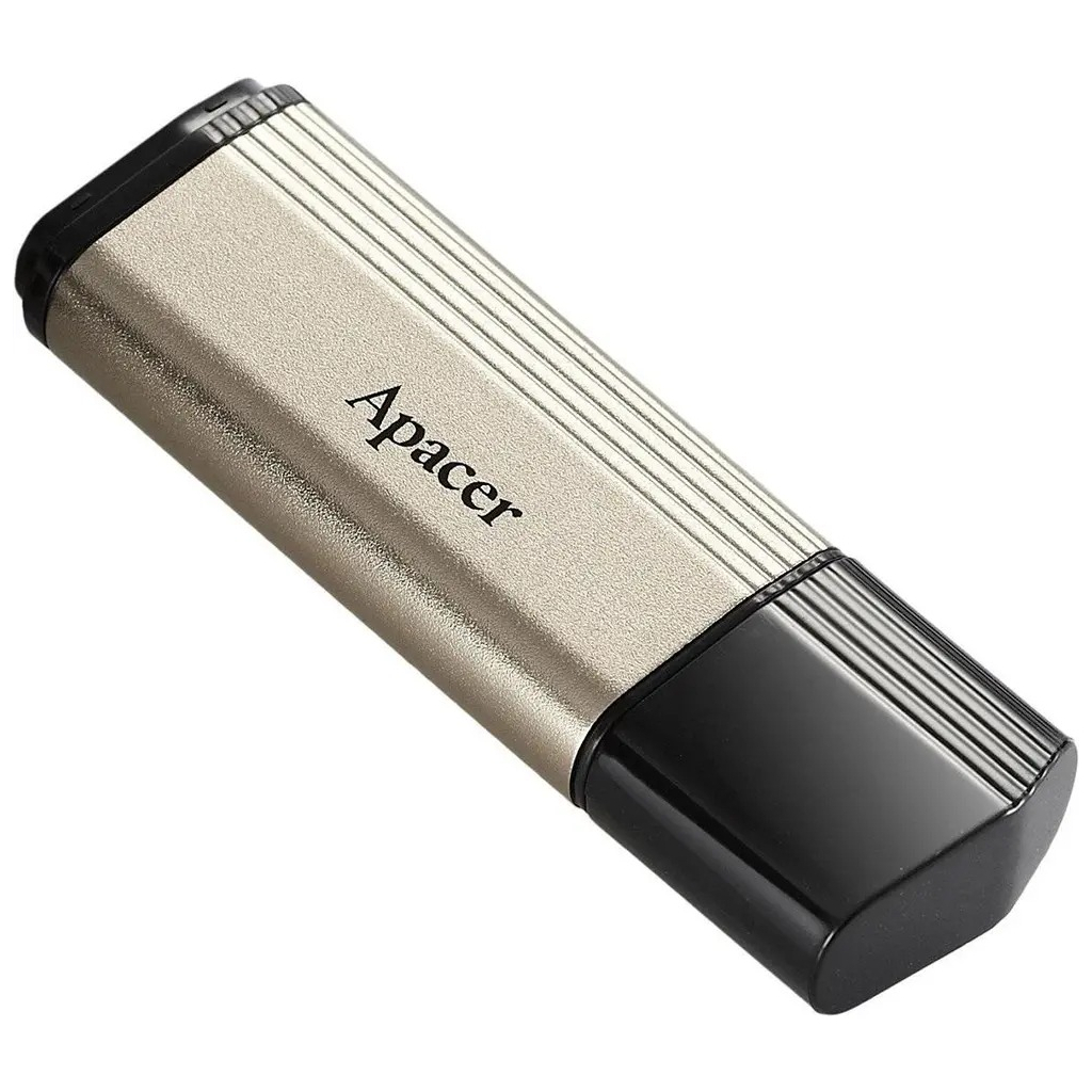 USB флеш накопичувач Apacer 128GB AH353 Champagne Gold USB 3.2 (AP128GAH353C-1)